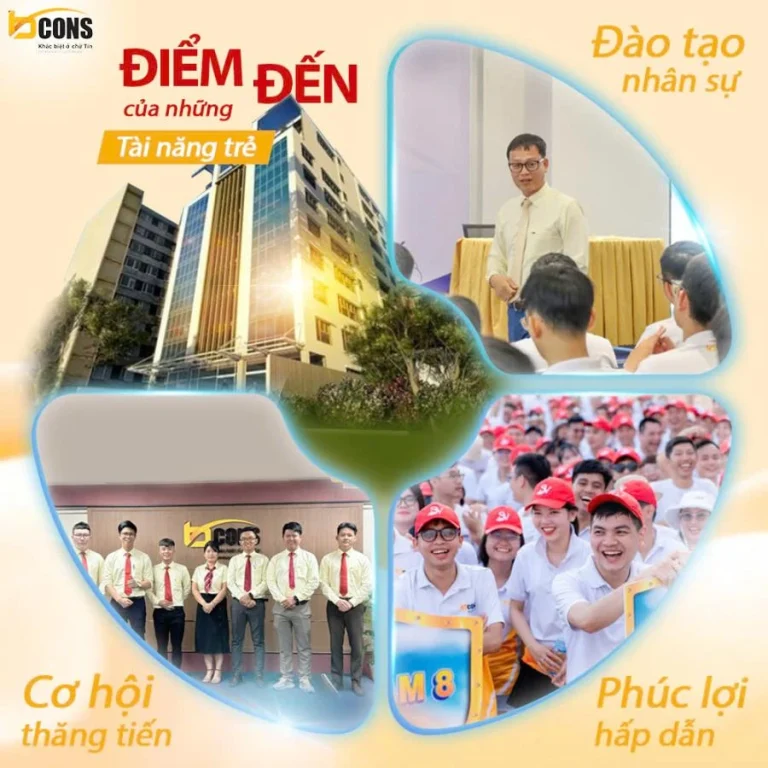 Nhân sự trẻ có nhiều cơ hội phát triển tại tạp đoàn Bcons