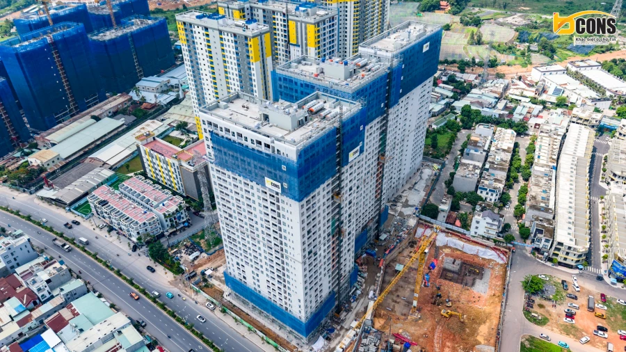 Tiến độ thi công dự án Bcons City tháng 6/2025