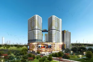 Phối cảnh dự án Bcons Bình An - Đông Tây