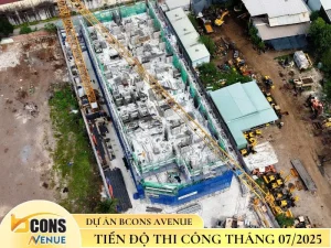 Tiến độ xây dựng Bcons Avenue mới nhất