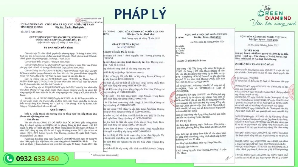 Pháp lý Green Diamond